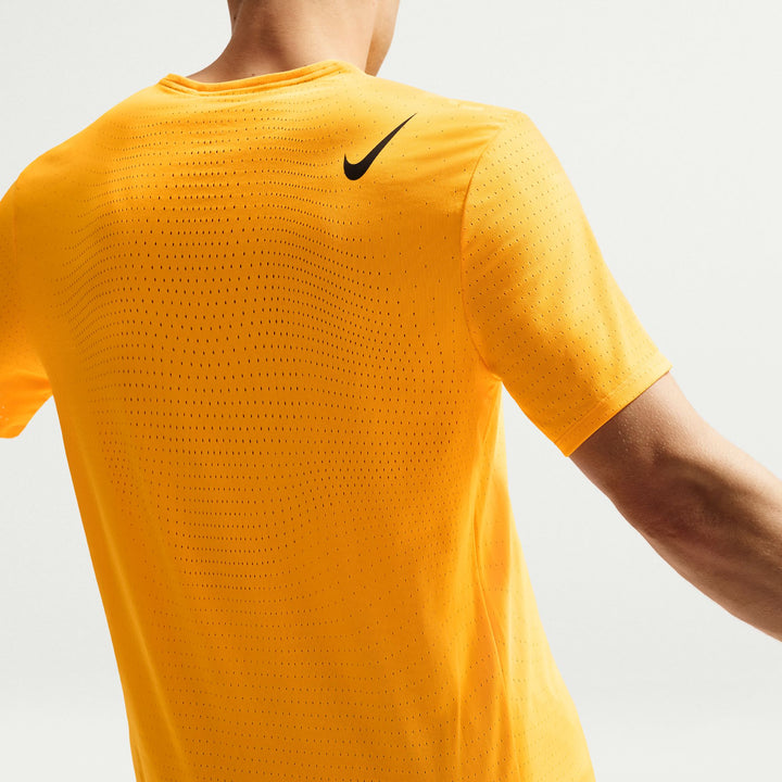 Nike Mens Dri-FIT ADV Short Sleeve AeroSwift Tee - Laser Orange/Black - SP26
