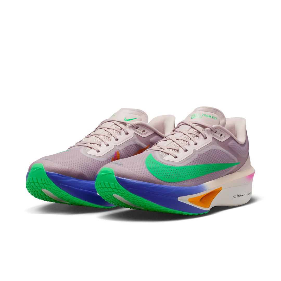 Nike Mens Zoom Fly 6 "Eliud Kipchoge" - Silt Red/Green Shock/Persian Violet - Neutral - HO25
