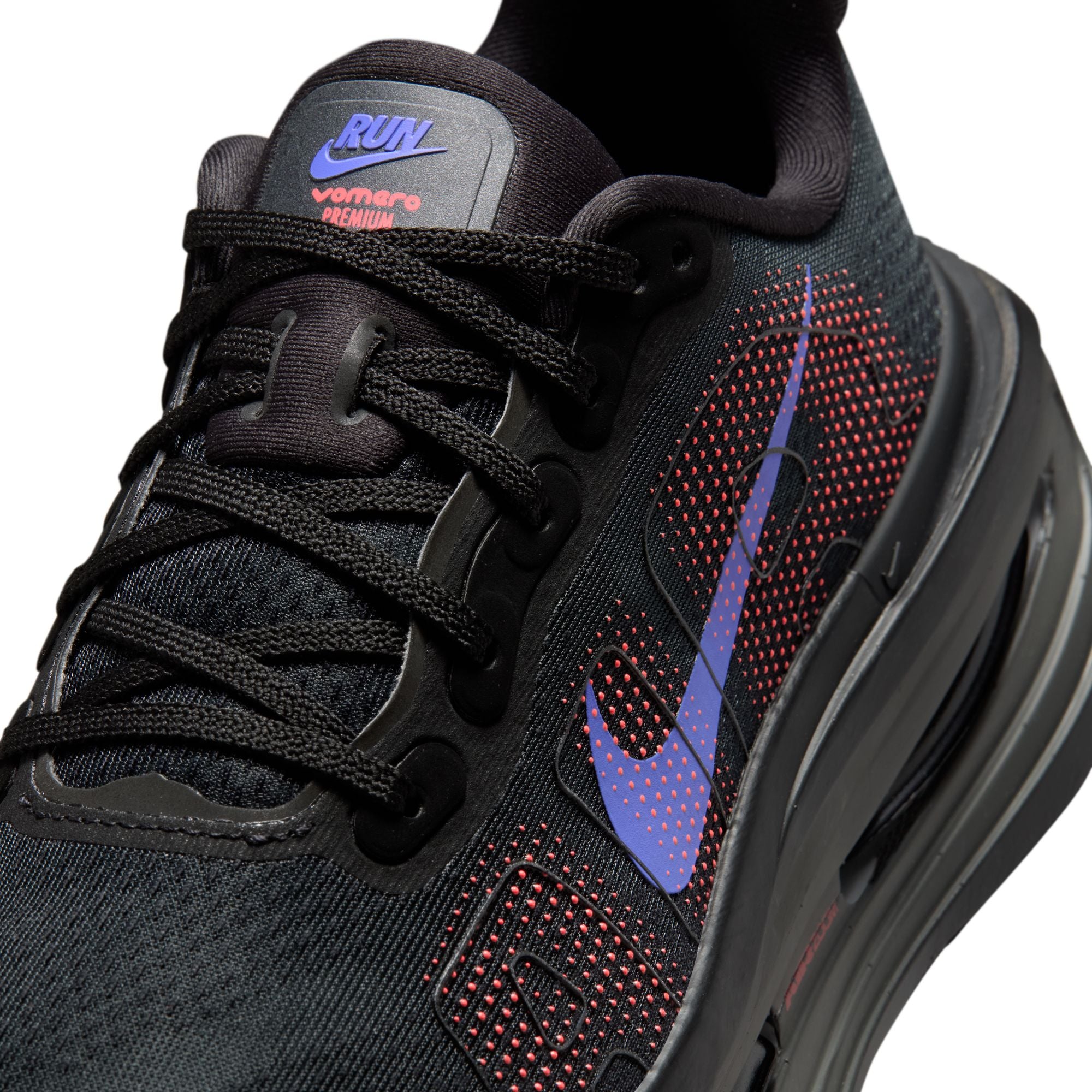 Nike Womens Vomero Premium - Black/Sapphire/Hot Lava/Anthracite