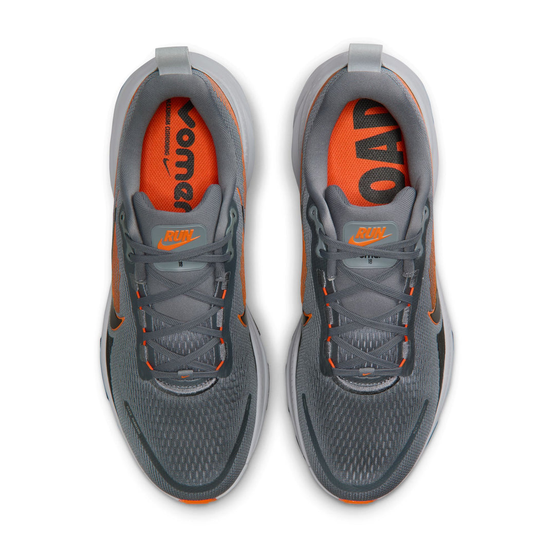 Nike Mens Vomero 18 - Cool Grey/Black/Safety Orange/Wolf Grey - Neutral - SP26