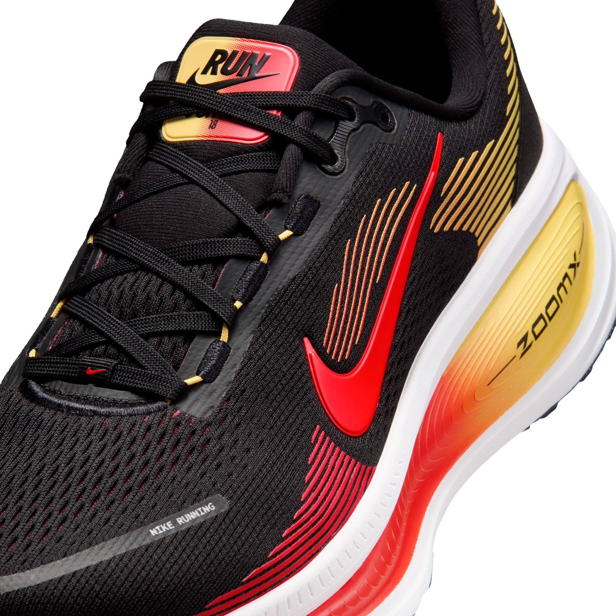 Nike Men's Vomero 18 - Black/Bright Crimson/Light Crimson | Run