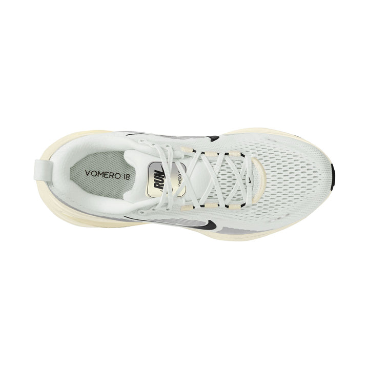 Nike Herren Vomero 18 – Summit White/Schwarz/Coconut Milk – Neutral – SP25