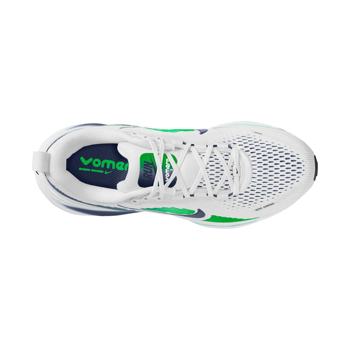 Nike Mens Vomero 18 - White/Midnight Navy/Green Spark - Neutral - FA26