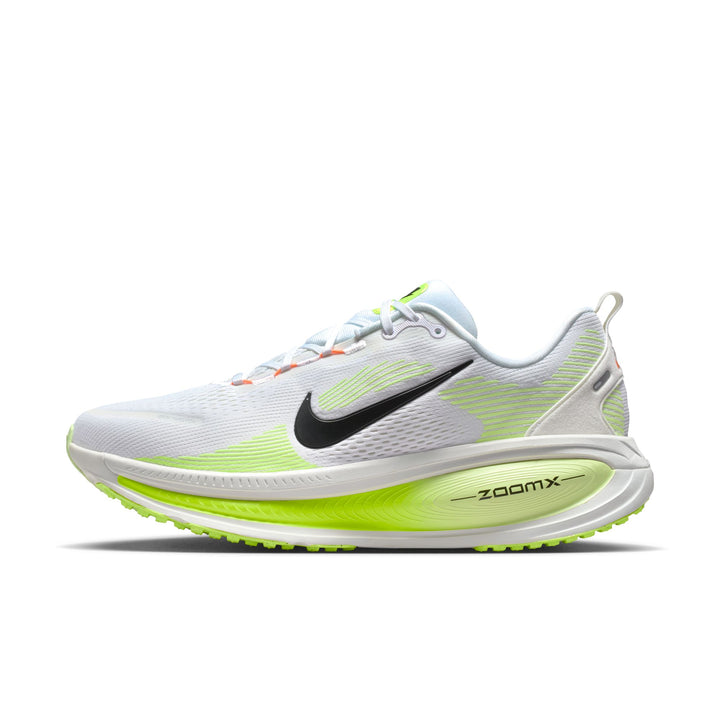 Nike Mens Vomero 18 - White/Black/Volt/Barely Volt - Neutral - SP26