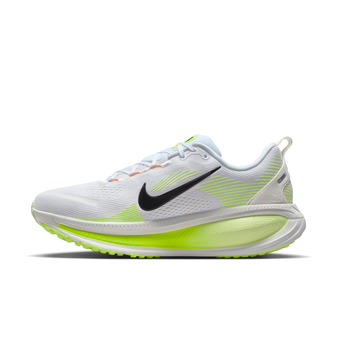 Nike Mens Vomero 18 - White/Black/Volt/Barely Volt - Neutral - SP26