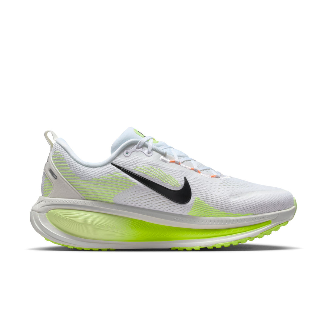 Nike Mens Vomero 18 - White/Black/Volt/Barely Volt - Neutral - SP26