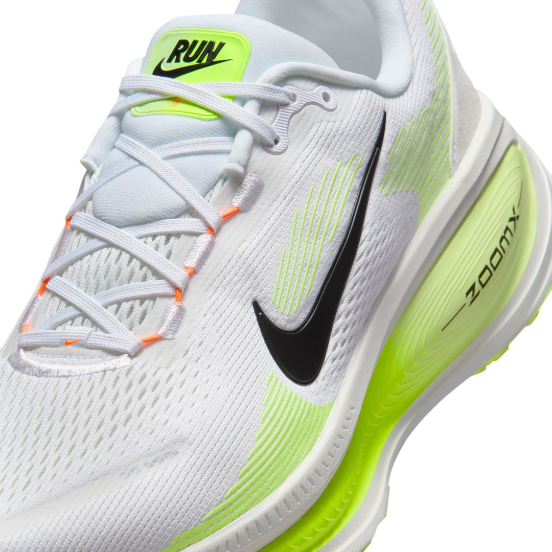 Nike Mens Vomero 18 - White/Black/Volt/Barely Volt - Neutral - SP26