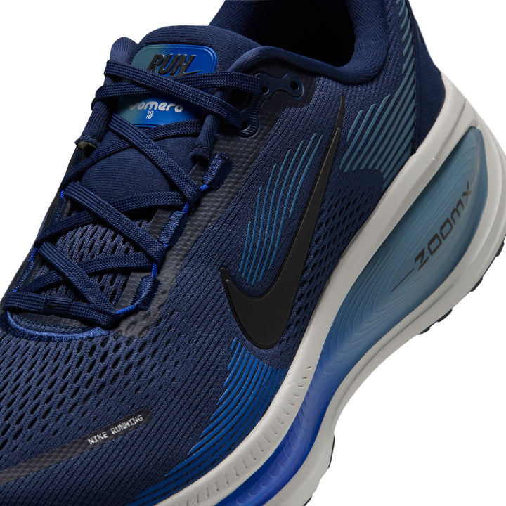 Nike Mens Vomero 18 - Midnight Navy/Black/Racer Blue - Neutral - HO26
