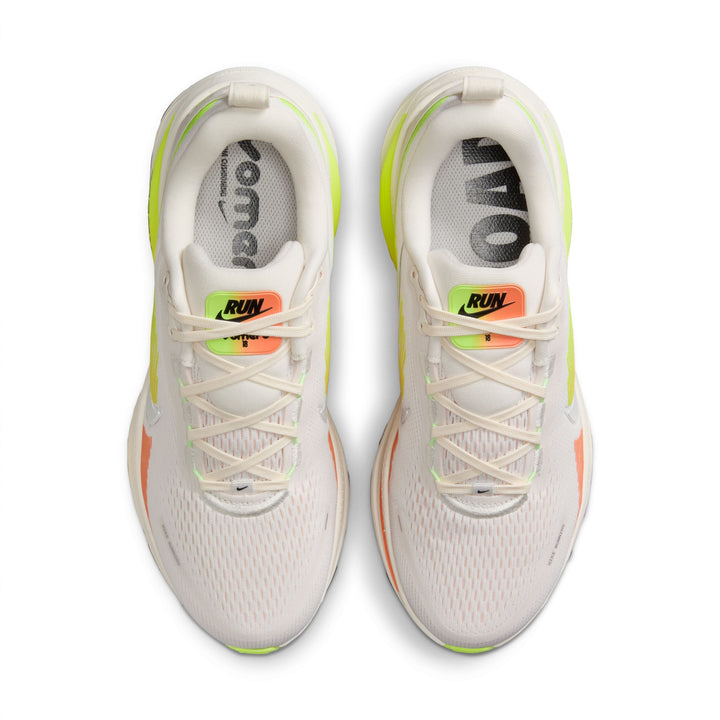 Nike Womens Vomero 18 - Phantom/Metallic Silver/Light Wild Mango - Neutral - AW25