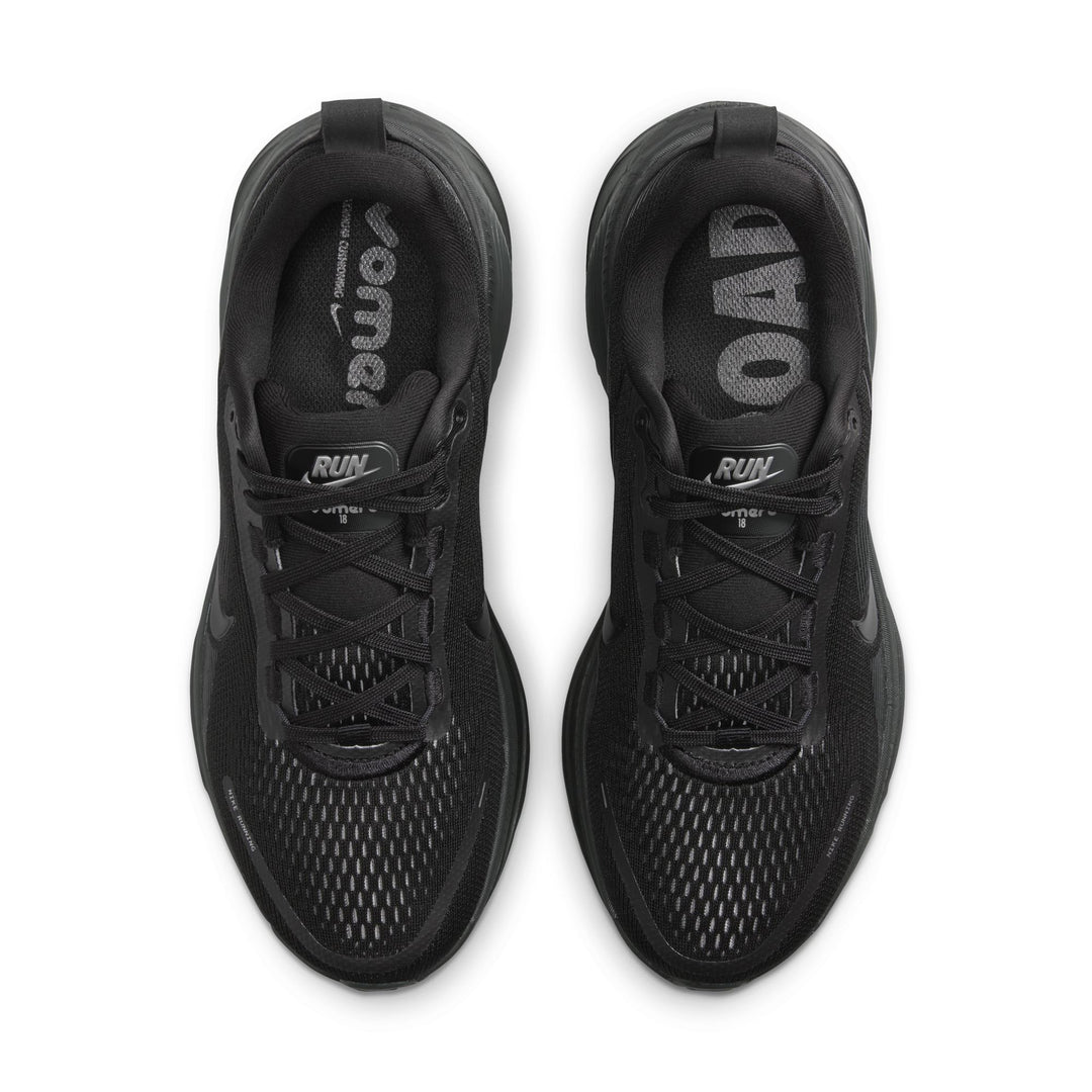 Nike Womens Vomero 18 - Black/Dark Smoke Grey/Light Smoke Grey - Neutral - AW25