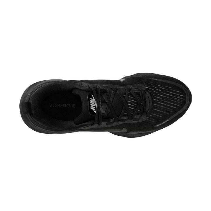 Nike Womens Vomero 18 - Black/Dark Smoke Grey/Light Smoke Grey - Neutral - AW25