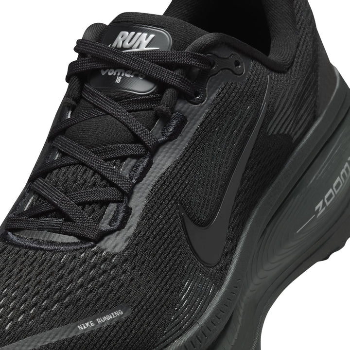 Nike Womens Vomero 18 - Black/Dark Smoke Grey/Light Smoke Grey - Neutral - AW25