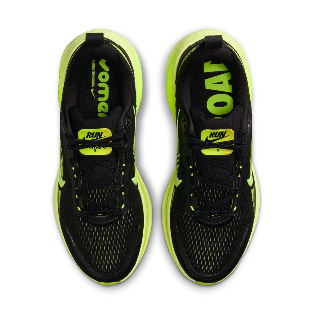 Nike Womens Vomero 18 - Black/Volt/Cyber/Lemon Twist - Neutral - HO25