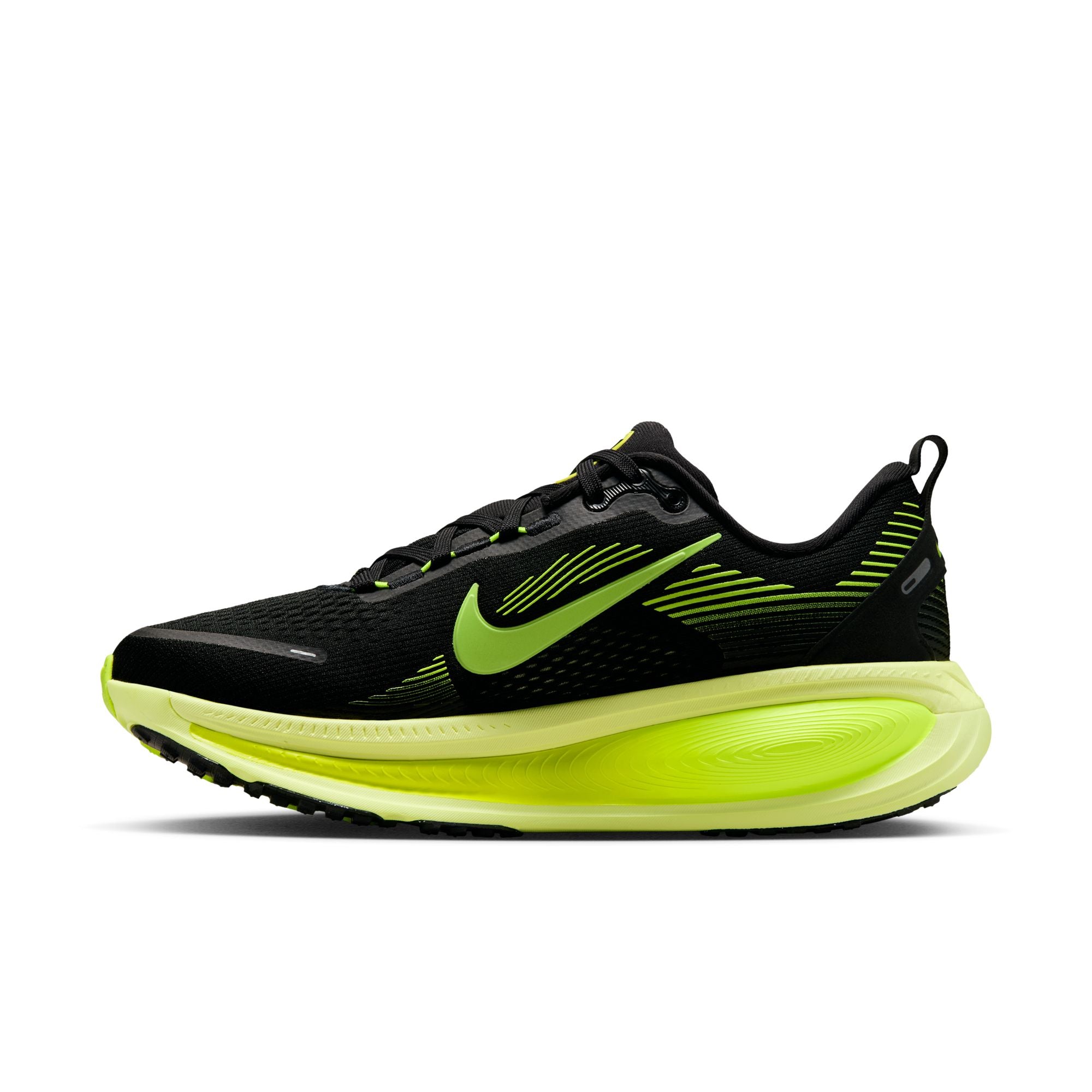 靴 W NIKE VOMERO 18 BLACK VOLT-CYBER 25cm Nike Womens Vomero 18 - Black/Volt/Cyber/Lemon Twist | Run North West