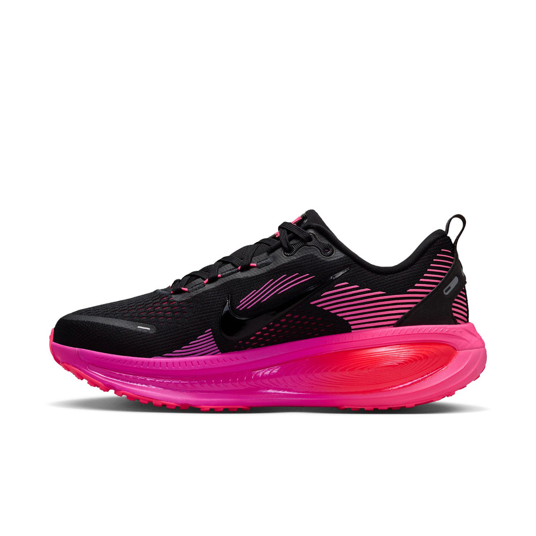 Nike Womens Vomero 18 - Black/Black/Hyper Pink/Laser Crimson - Neutral - FA26