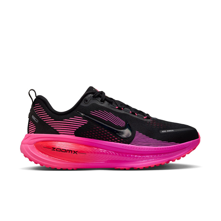 Nike Womens Vomero 18 - Black/Black/Hyper Pink/Laser Crimson - Neutral - FA26