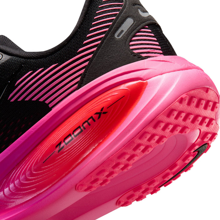 Nike Womens Vomero 18 - Black/Black/Hyper Pink/Laser Crimson - Neutral - FA26