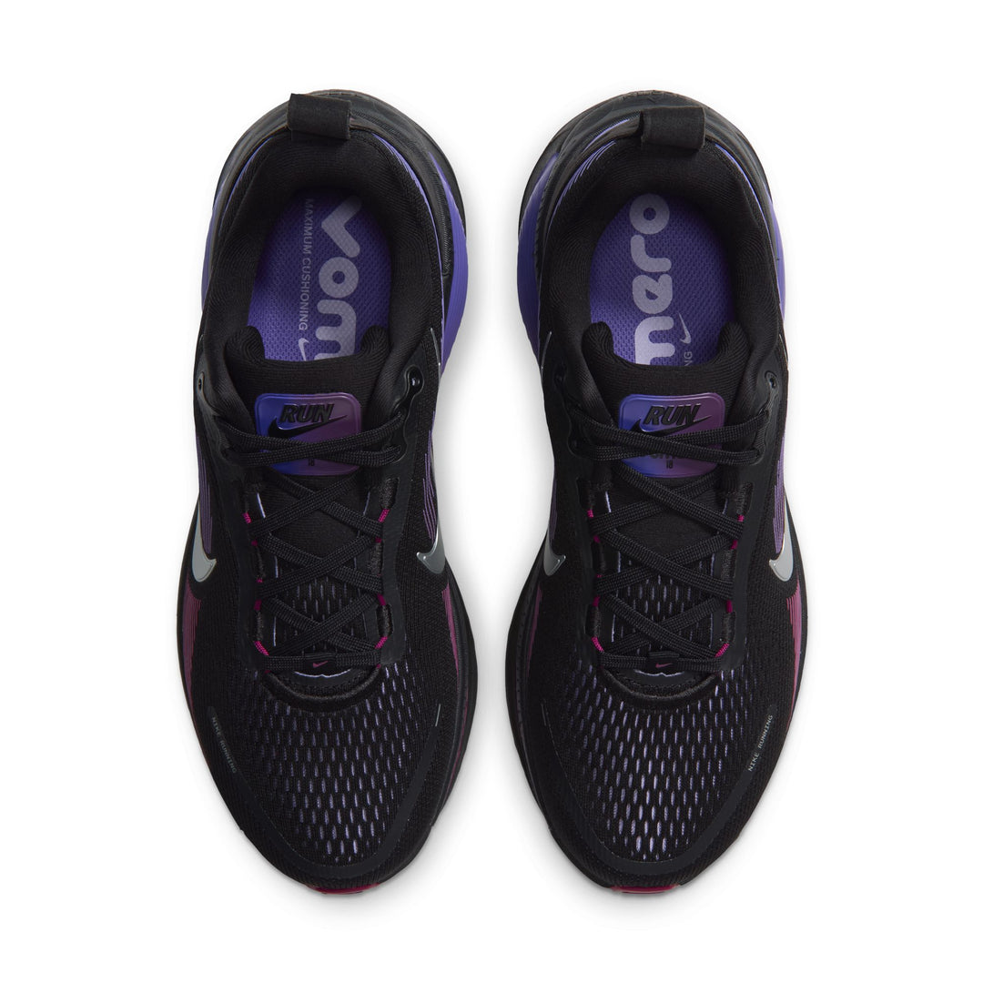 Nike Womens Vomero 18 - Black/Metallic Silver/Persian Violet - Neutral - HO26