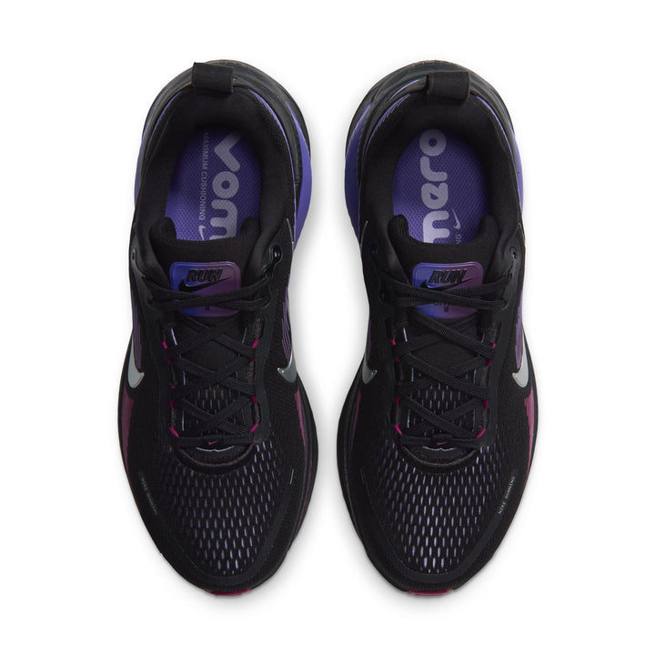 Nike Womens Vomero 18 - Black/Metallic Silver/Persian Violet - Neutral - HO26