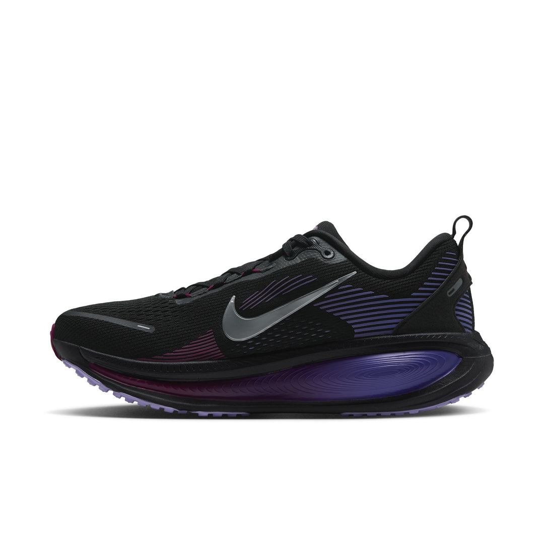 Nike Womens Vomero 18 - Black/Metallic Silver/Persian Violet - Neutral - HO26