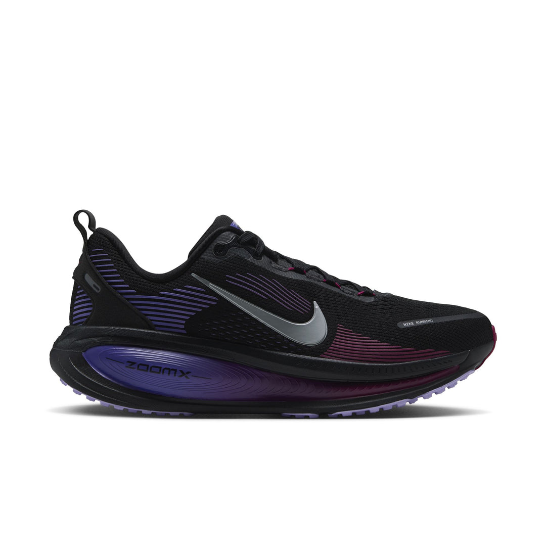 Nike Womens Vomero 18 - Black/Metallic Silver/Persian Violet - Neutral - HO26