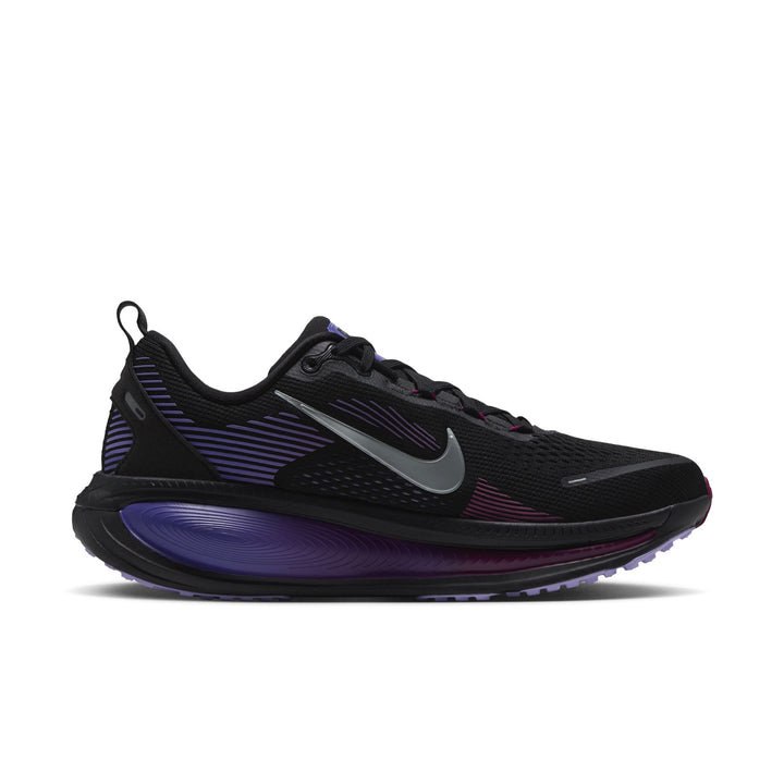 Nike Womens Vomero 18 - Black/Metallic Silver/Persian Violet - Neutral - HO26