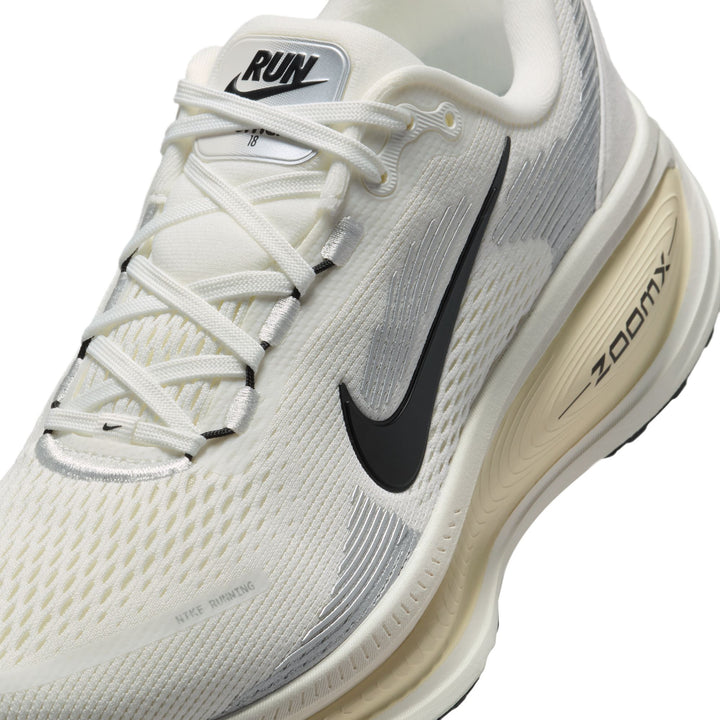 Nike Womens Vomero 18 - Summit White/Black/Coconut Milk - Neutral - SP25