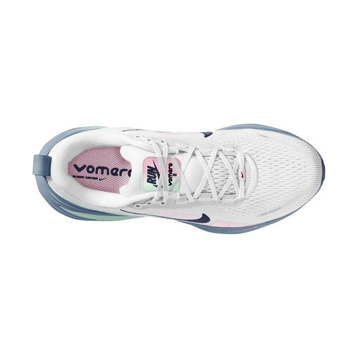 Nike Womens Vomero 18 - White/Midnight Navy/Work Blue - Neutral - SU26