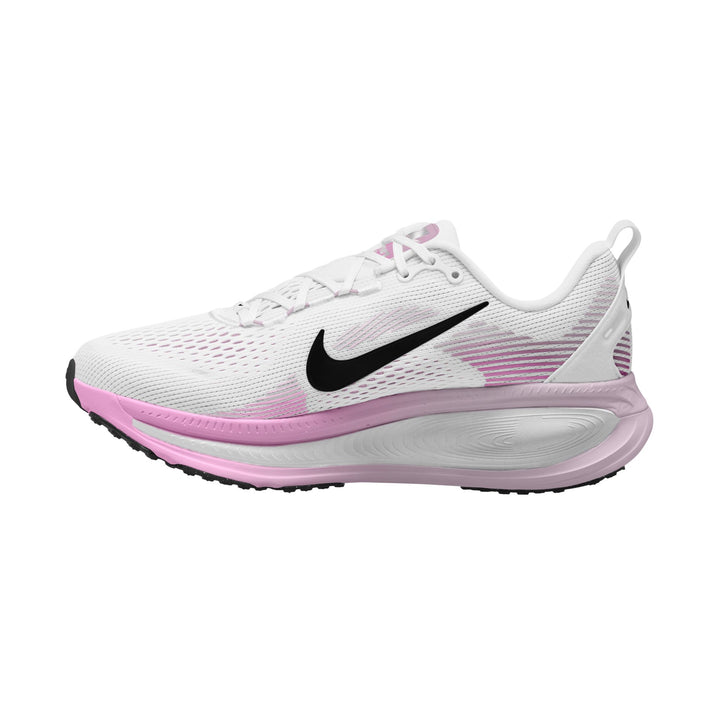Nike Womens Vomero 18 - White/Black/Bleached Lilac/Light Magenta - Neutral - FA26