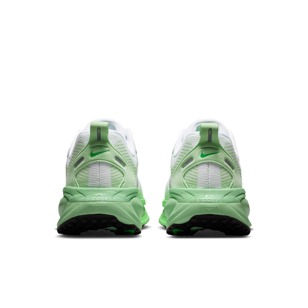 Nike Womens Vomero 18 - White/Metallic Silver/Illusion Green - Neutral - FA26