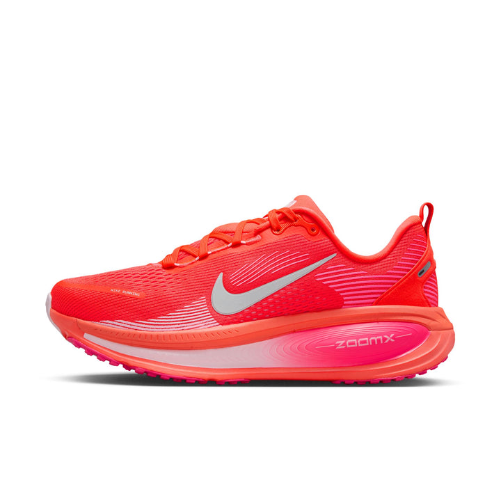 Nike Womens Vomero 18 - Bright Crimson/Metallic Silver - Neutral - AW25