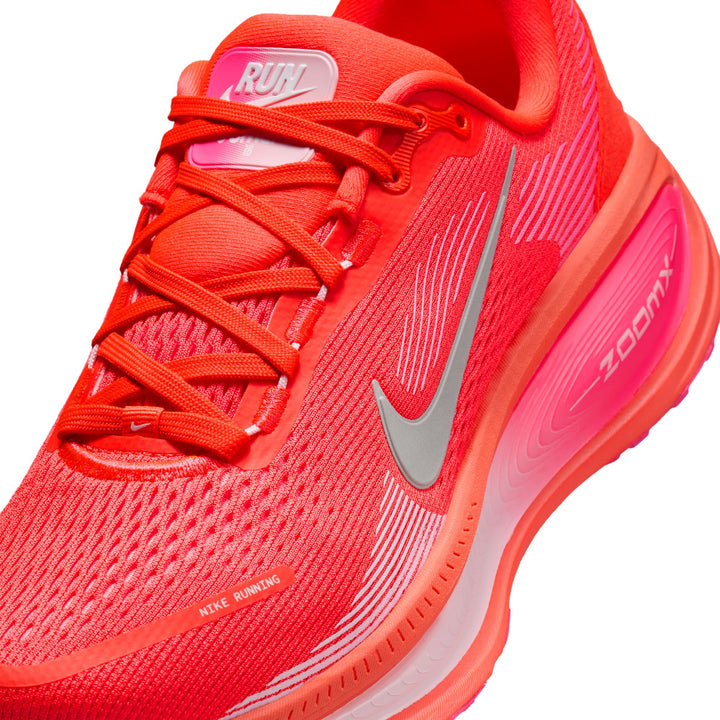 Nike Womens Vomero 18 - Bright Crimson/Metallic Silver - Neutral - AW25