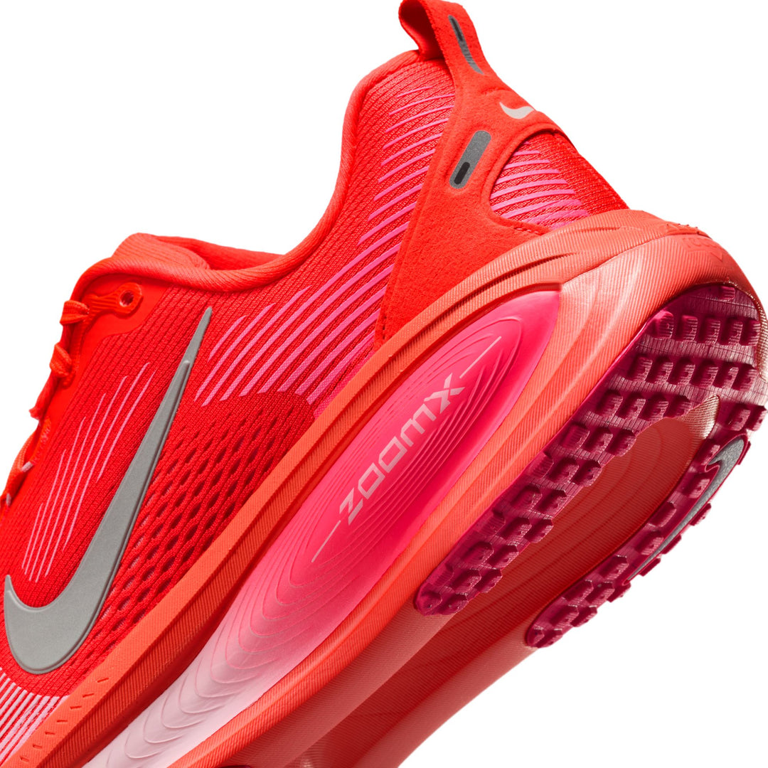 Nike Womens Vomero 18 - Bright Crimson/Metallic Silver - Neutral - AW25