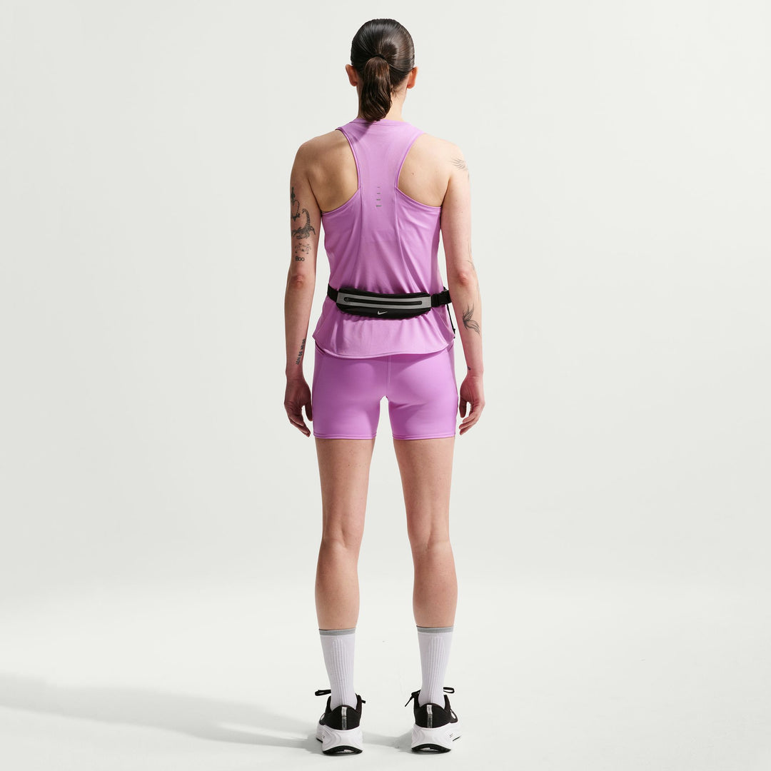 Débardeur de course Nike Swift Dri-FIT pour femmes - Magenta clair/Argent réfléchissant