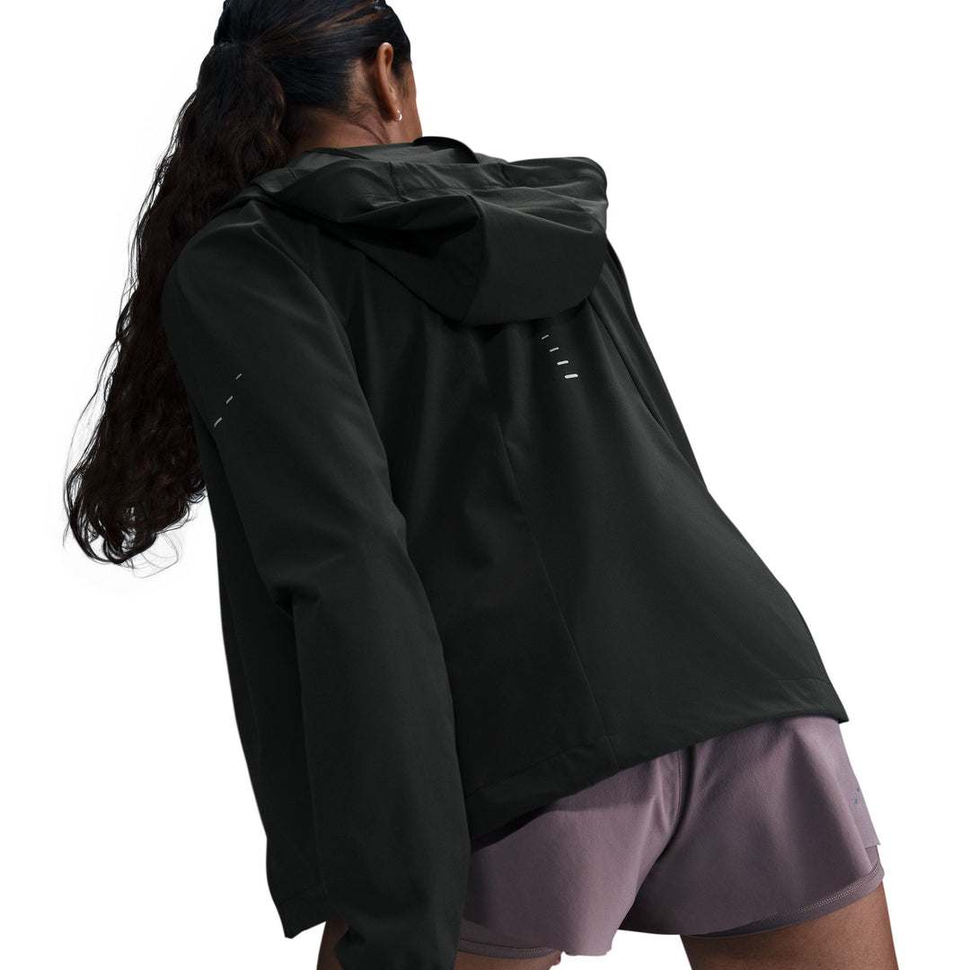 Nike Womens Repel Packable Swift Jacket - Black/Reflective Silver
