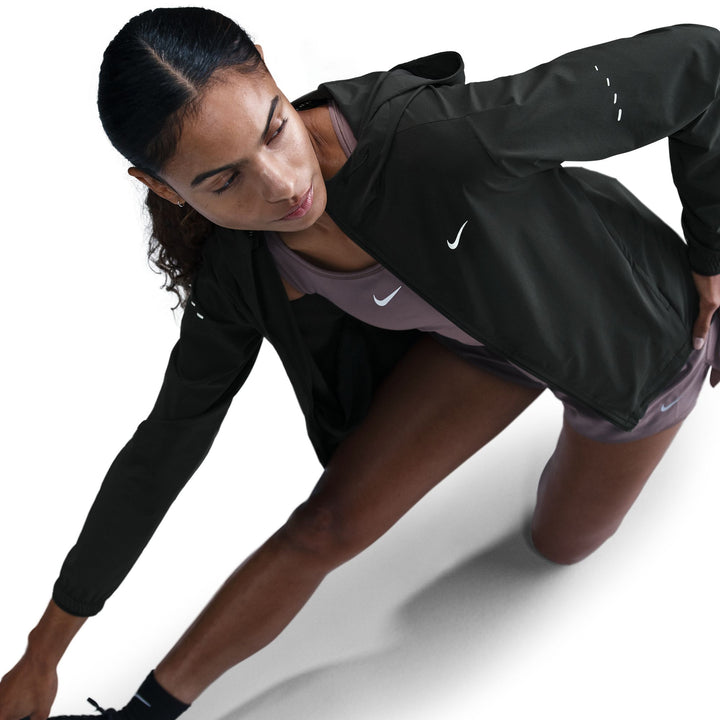 Nike Womens Repel Packable Swift Jacket - Black/Reflective Silver
