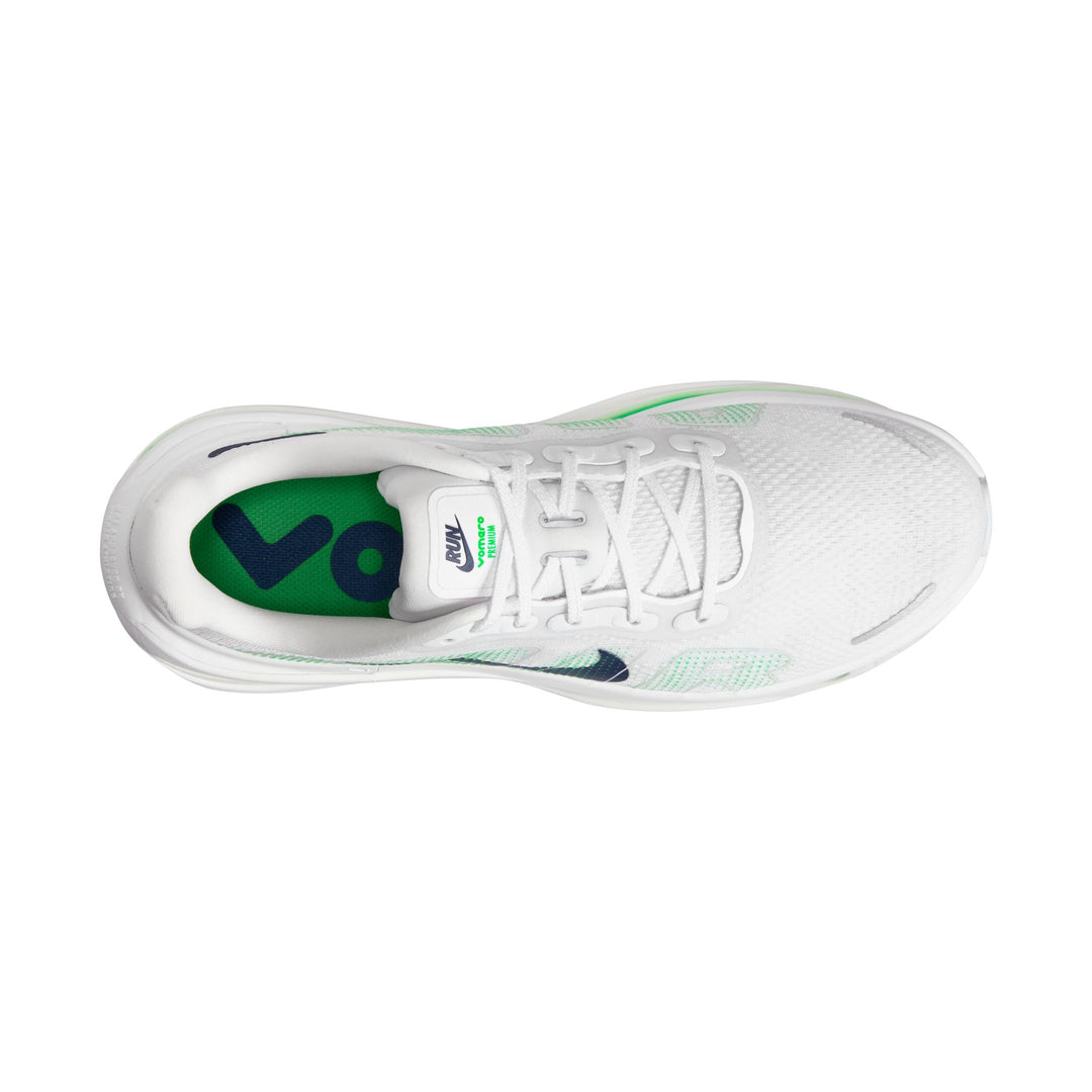 Nike Mens Vomero Premium - White/Midnight Navy/Green Spark- Neutral - SU26