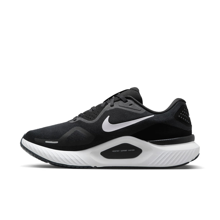 Nike Mens Structure 26 Wide - 2E Width - Black/White/Wolf Grey/Metallic Silver - Stability - SU26