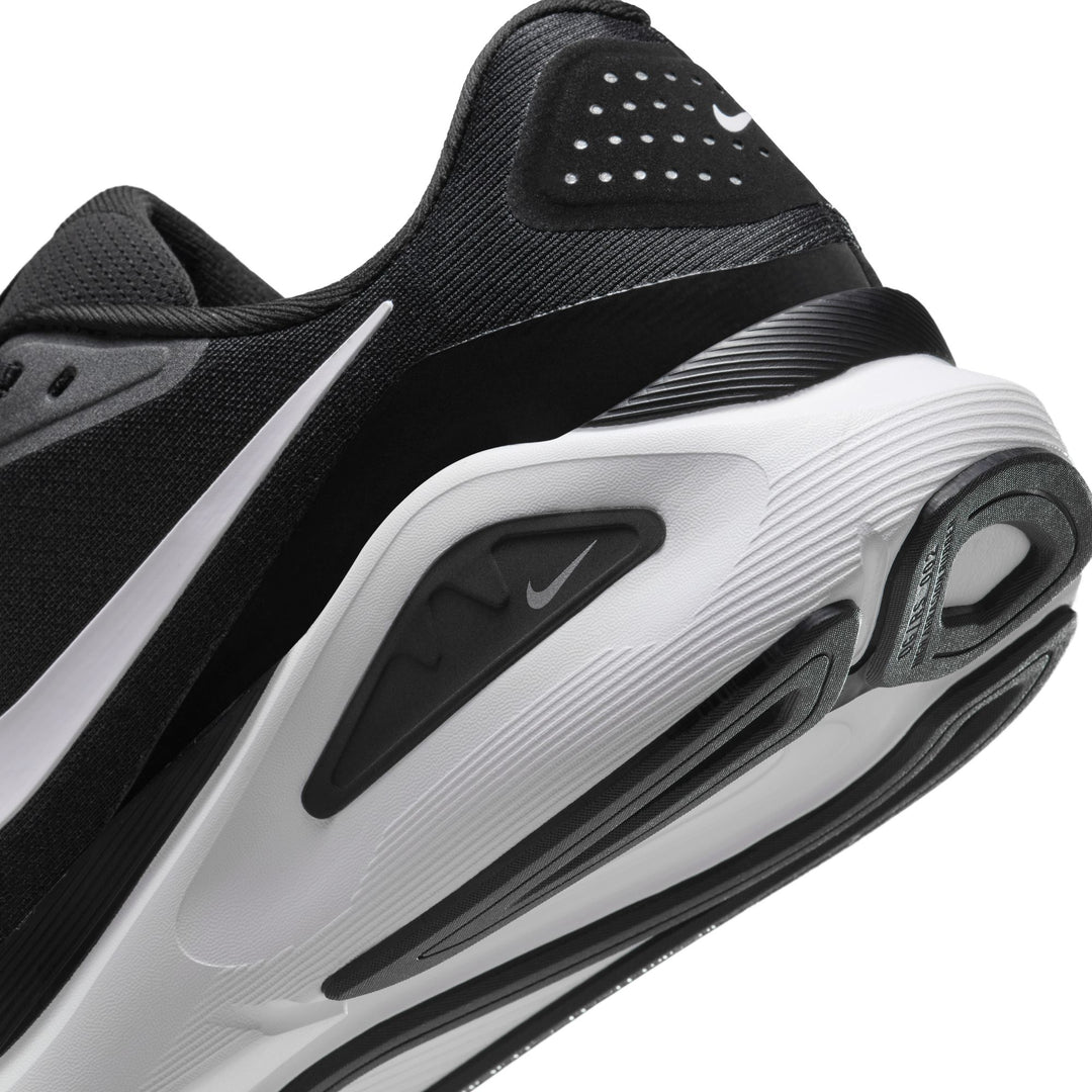 Nike Mens Structure 26 Wide - 2E Width - Black/White/Wolf Grey/Metallic Silver - Stability - SU26