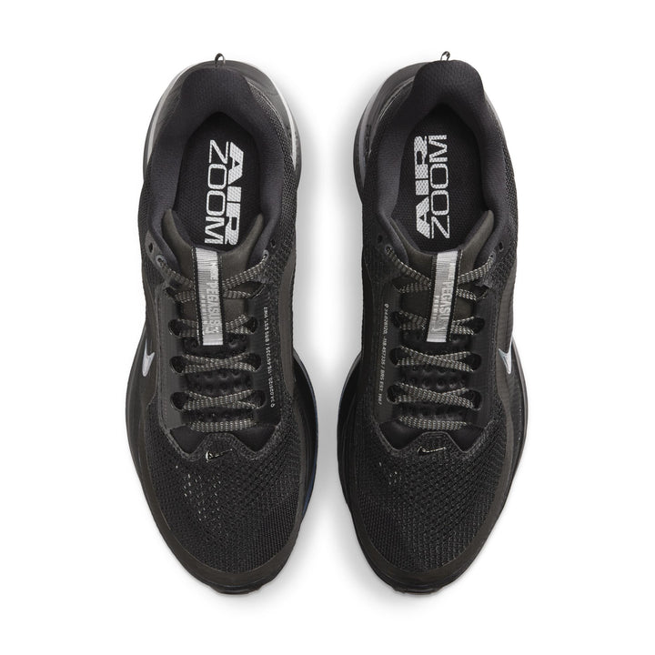Nike Mens Pegasus Premium - Black/Black/Metallic Silver - Neutral - AW25