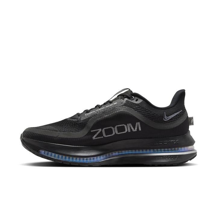 Nike Mens Pegasus Premium - Black/Black/Metallic Silver - Neutral - AW25