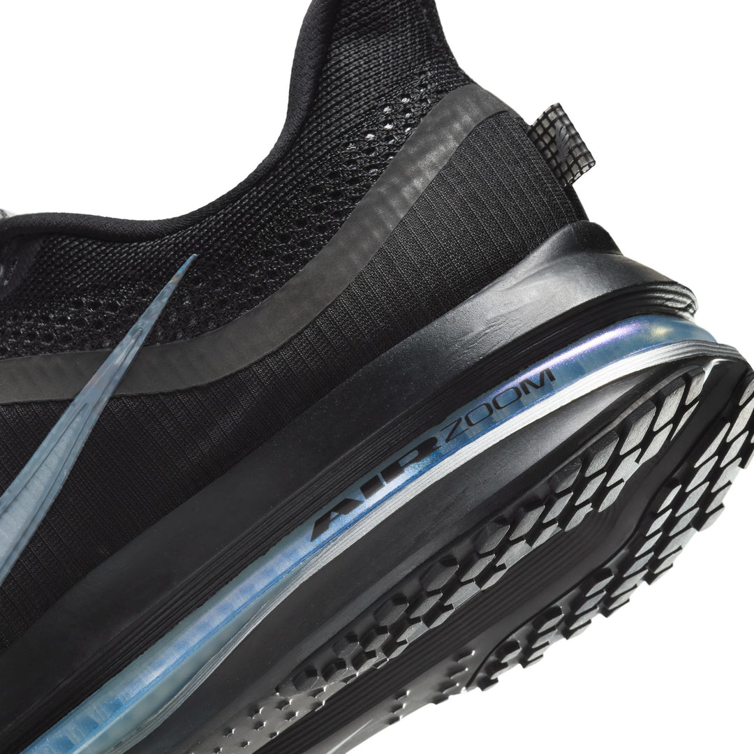 Nike Mens Pegasus Premium - Black/Black/Metallic Silver - Neutral - AW25