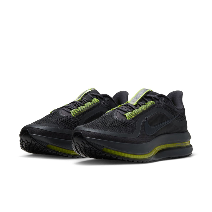 Nike Mens Pegasus Premium - Dark Shadow/Black/Lemon Venom/White - Neutral - HO26