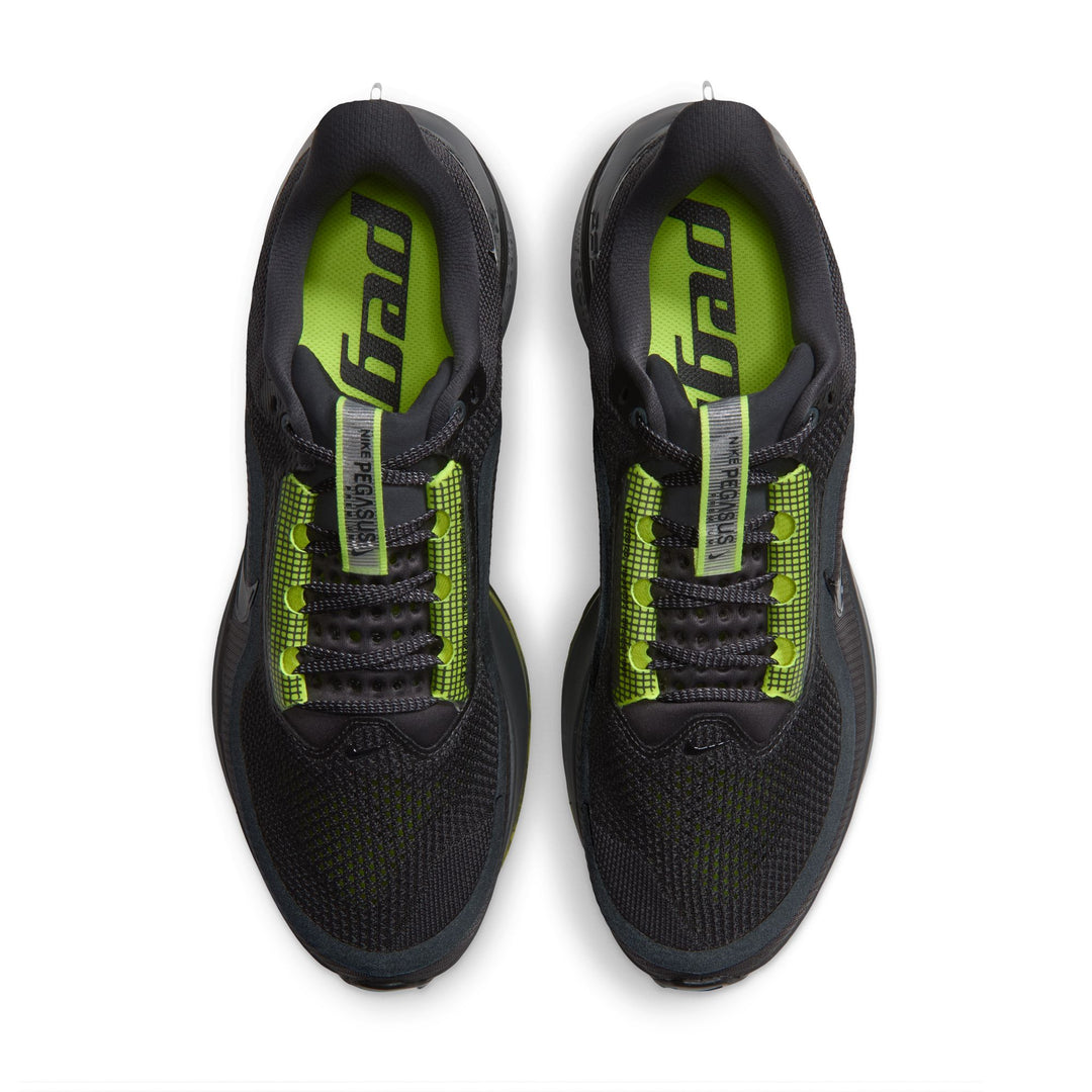 Nike Mens Pegasus Premium - Dark Shadow/Black/Lemon Venom/White - Neutral - HO26