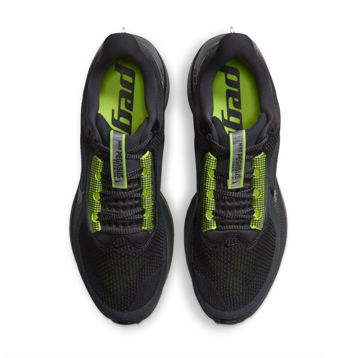 Nike Mens Pegasus Premium - Dark Shadow/Black/Lemon Venom/White - Neutral - HO26