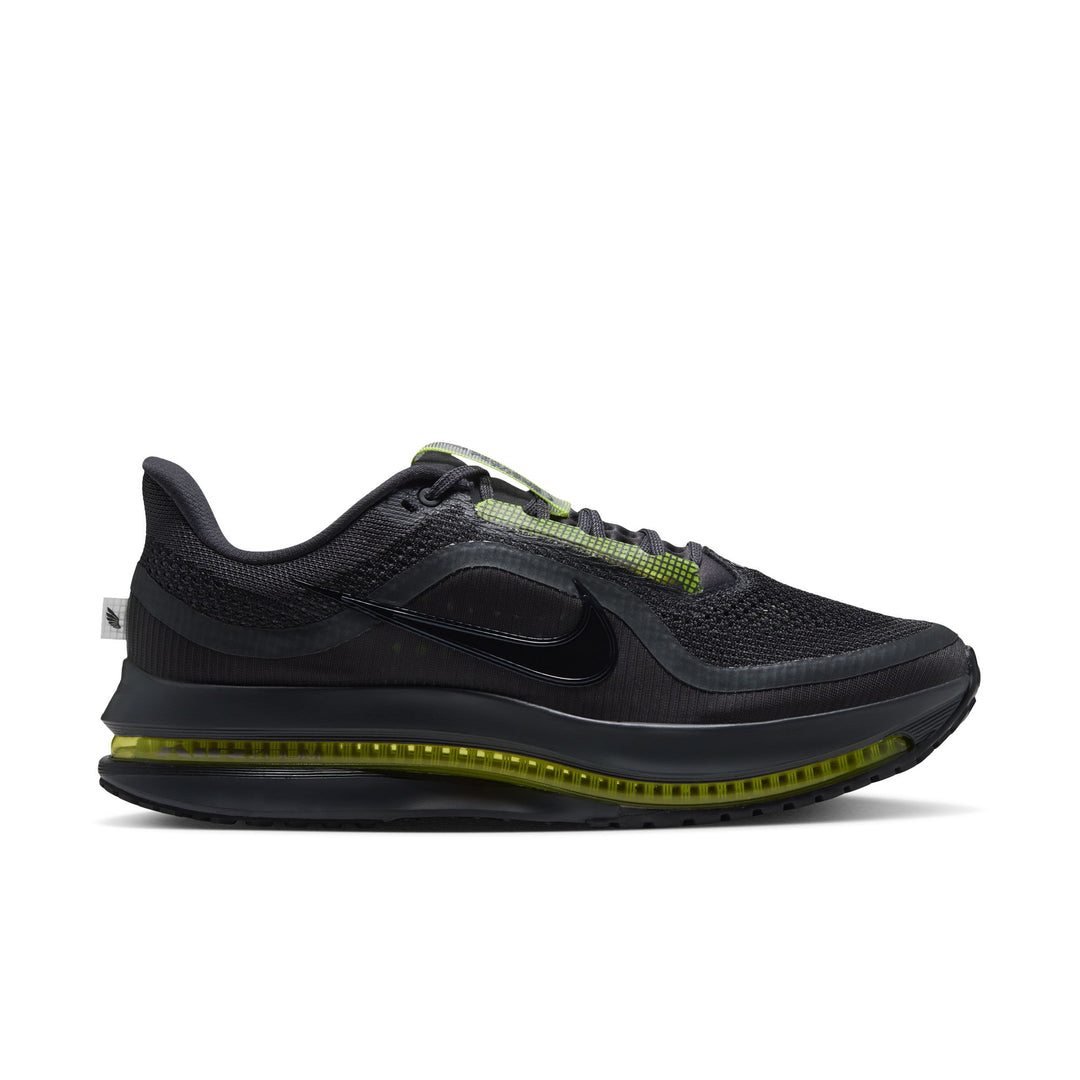 Nike Mens Pegasus Premium - Dark Shadow/Black/Lemon Venom/White - Neutral - HO26