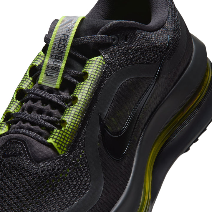 Nike Mens Pegasus Premium - Dark Shadow/Black/Lemon Venom/White - Neutral - HO26