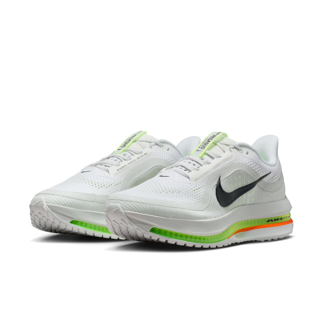 Nike Mens Pegasus Premium - White/Black/Off White/Volt - Neutral - SP26
