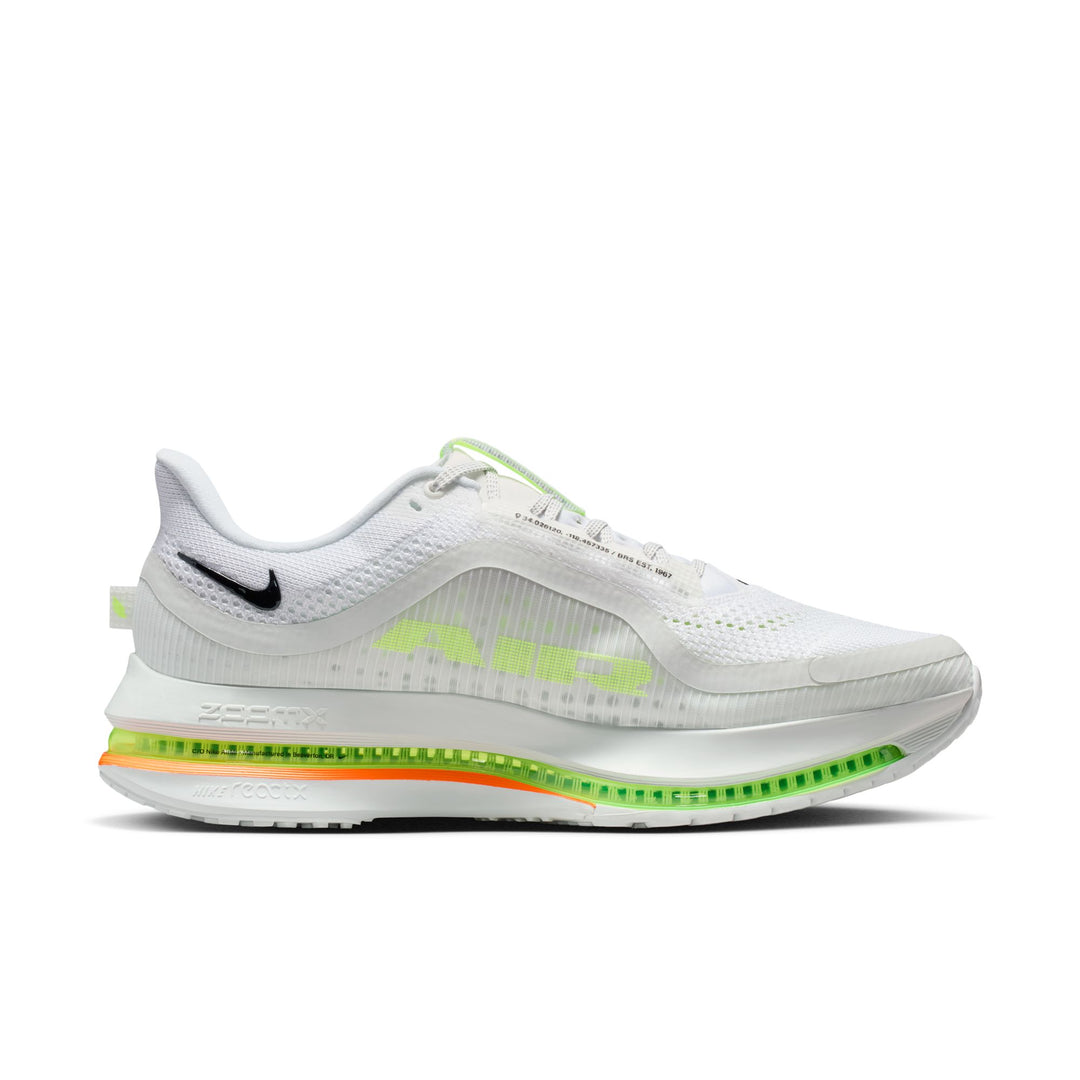 Nike Mens Pegasus Premium - White/Black/Off White/Volt - Neutral - SP26