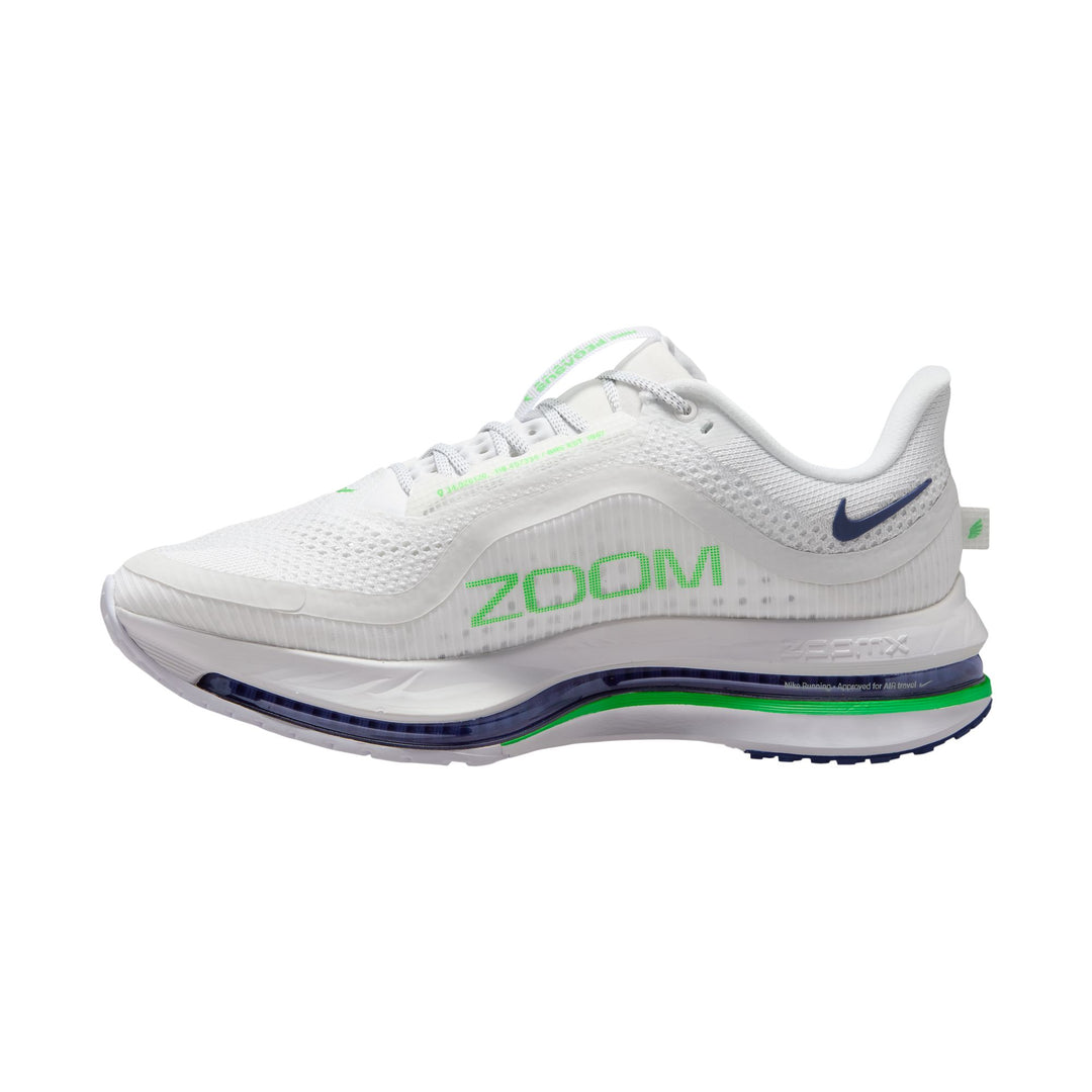 Nike Mens Pegasus Premium - White/Green Spark/Midnight Navy - Neutral - FA26